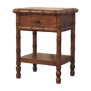 Solid Wood Bamboo Heritage Bedside Table