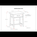 Sawhorse - Handcrafted Bedside Table