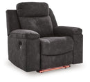 Brysonview - Zero Wall Recliner - Charcoal by Unique Piece Furniture