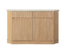 Qwin - Server - Natural Marble / Oak
