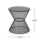 Nevada Contemporary Side Table With Design by HouseOfZazla