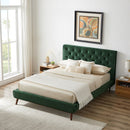 Dillon - Mid-Century Modern Platform Bed by HouseOfZazla