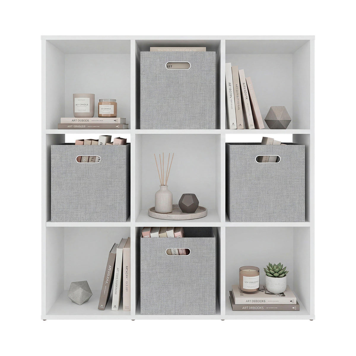 Lena 9-Cube Storage Organizer Bookcase, photo 4 of 7