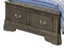Upholstered Panel Sleigh Bed Design by Unique Piece Furniture