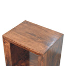 Solis - Open Side Table - Brown by Unique Piece Furniture