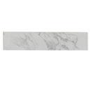 Engineered Marble Stone Bathroom Sink Side Splash - Bianco Carrara Wenato by HouseOfZazla