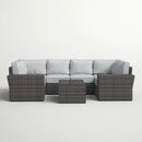Stylish Wicker Patio Set Table by HouseOfZazla