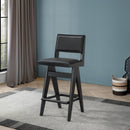 Keira - Bar Stool (Set of 2) - Black by HouseOfZazla