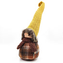 Gnomes Decorations, For Fall Thanksgiving Table Decorations (Set of 2) - Brown / Yellow by Unique Piece Furniture