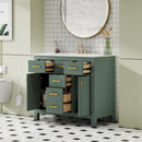 Bathroom Vanity With Sink Combo Set, Modern Bathroom Cabinet With 4 Drawers by Unique Piece Furniture