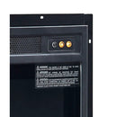 Electric Fireplace With Remote Control For Indoor Heating - Black by HouseOfZazla
