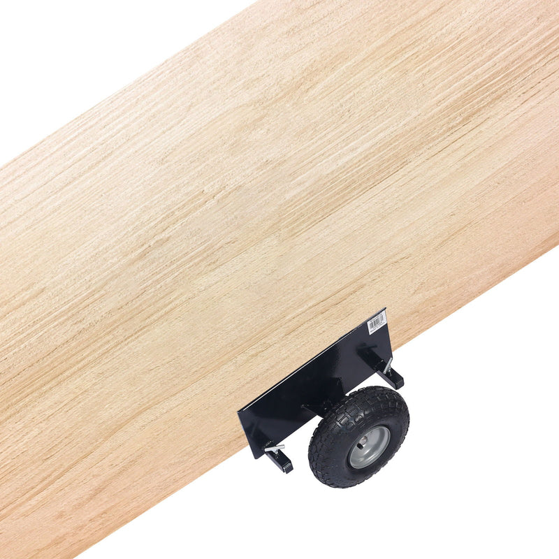 Heavy Duty 600Lb Panel Dolly With 10In. Pneumatic Wheels Alloy Steel - Black, photo 4 of 8
