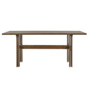 Modern Wooden Dining Table for 4 to 6 People by HouseOfZazla