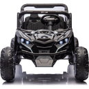 24V Two-Seater Kids Ride On UTV W/Parents Remote Control,Four-Wheel Suspension,Slow Start,Large wheel design,Anti-collision bar,Storage space,Music,USB,Bluetooth,Volume control,LED lights for Kids 3+.