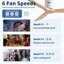 Low Profile Flush Ceiling Fan Without Light - Matte White / White by HouseOfZazla