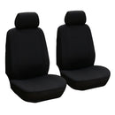 9Pcs Full Set Car Seat Covers For Auto Truck SUV Universal Front Rear Car Seats Headrest Protectors Split Bench Compatible