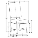 Ayers - Upholstered Side Chair (Set of 2) - Gray