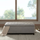 Elegant Design Tufted Top, Soft Close Storage Bench by Unique Piece Furniture