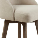Bar Stool With Swivel Seat - Sand by HouseOfZazla