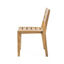 Outdoor 7 Pieces Outdoor Acacia Wood Dining Set, Teak