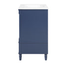 Bathroom Vanity With Ornate French Cylinder Legs, Soft Close Drawer by HouseOfZazla