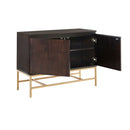 Accent Cabinet With Storage - Morocco / Gold by HouseOfZazla