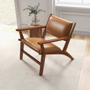 Hendrix - Antique Arm Chair - Brown / Rustic / Tan by Unique Piece Furniture