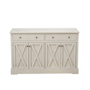Vintage Sideboard With 2 Drawers And Four Doors For Living Room by HouseOfZazla