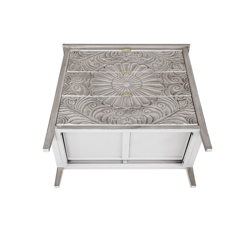 3 Drawer Cabinet, American Furniture, Suitable for Bedroom, Living Room, Study