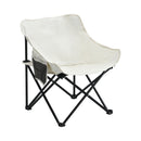 2 Pieces Outdoor Camping Chairs Folding / Portable, Comfortable Seating, Durable Steel Fram by HouseOfZazla