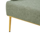 Modern Elegance Accent Chair With Curved Backrest by HouseOfZazla