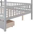 House Bed With 2 Drawers by Unique Piece Furniture