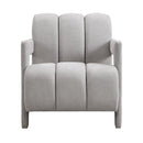 Modern Minimalist Leisure Armchair With L Shaped Armrests by HouseOfZazla