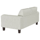 Xana - 2 Piece Upholstered Track Arm Sofa Set - Greige by HouseOfZazla