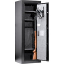 9.33 Cubic Ft Biometric Keypad Rifle Safe - Black by HouseOfZazla