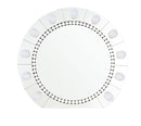 Farai Glam Mirrored & Faux Crystal Diamonds Wall Décor Mirror
