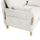 Mid Century Modern Foldable Sofa Bed, 3 In 1 Convertible Sleeper With 3 Pillows by HouseOfZazla