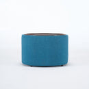 Nesting Ottomans, Round Coffee Table & Bench With Tray (Set of 2) by HouseOfZazla