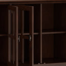 Artisan - Handcrafted Wide 4 Door Storage Cabinet by HouseOfZazla