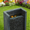 40 Inch Modern Outdoor Water Fountain by HouseOfZazla