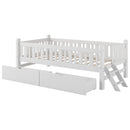 Platform Bed With Guardrail And 2 Drawers by HouseOfZazla
