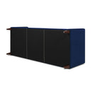 Jack - Modern Tuxedo Tufted Sofa - Navy Blue by HouseOfZazla