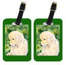 Golden Retriever Luggage Tag