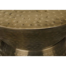 Drum Accent Side Table, Contemporary & Modern Elegant Design
