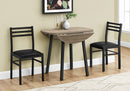 3 Pieces Dining Table Set, Small, Drop Leaf, Contemporary & Modern by HouseOfZazla