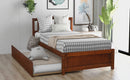 Platform Bed Wood Bed Frame With Trundle by HouseOfZazla