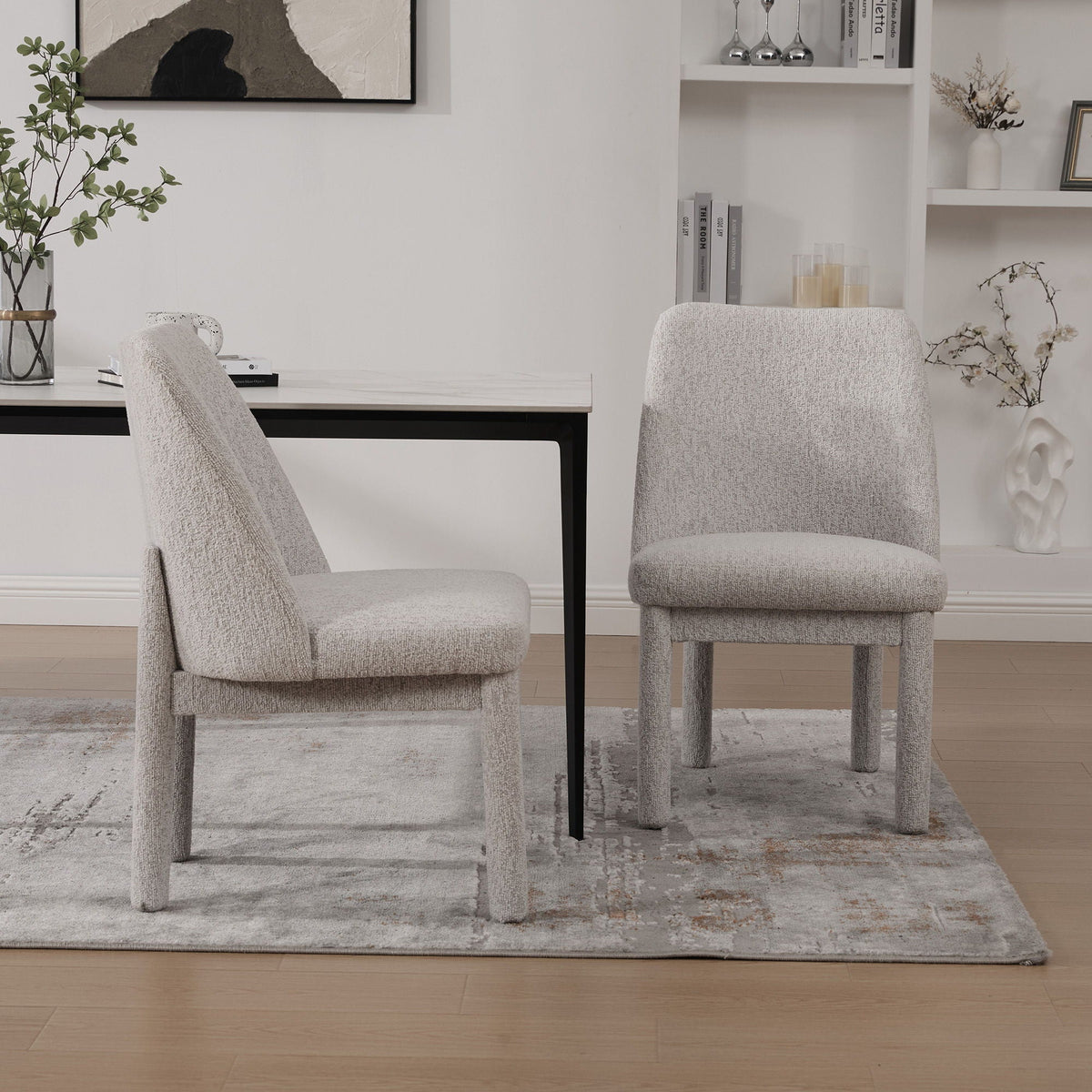 Wide Minimalist Dining Chair, photo 25 of 40