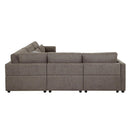 Rylie - Modular Sectional Sofa With Toss Pillows by Unique Piece Furniture