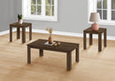 Table Set, Coffee, End, Side, Accent For Living Room Transitional (Set of 3) by Unique Piece Furniture