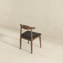 Destiny - Dining Chairs (Set of 2) - Black / Dark Brown by HouseOfZazla